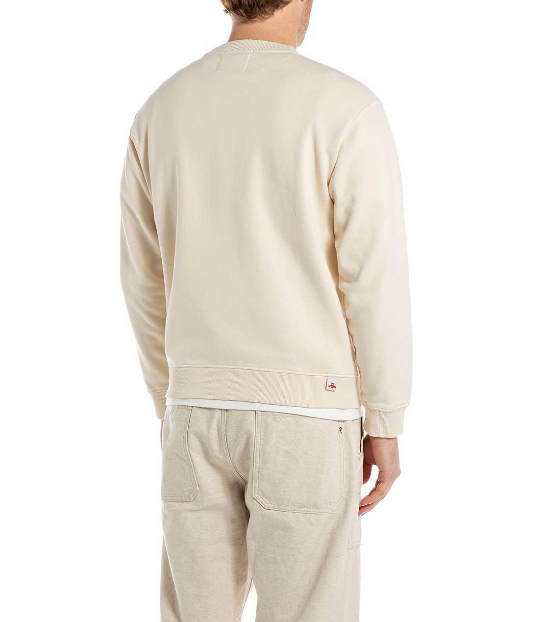 オーガニックコットンフリース 詳細画像 アイボリー 2